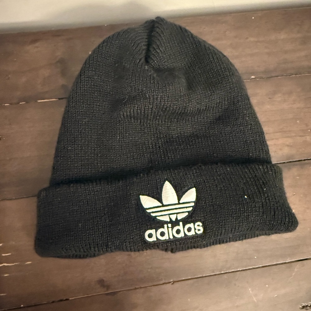 Adidas Classic Black Knit Hat